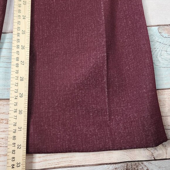 Vintage Graff Californiwear Burgundy High-Waisted Pants, Women's 28 - Picture 8 of 8